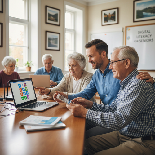 Assistance informatique pour seniors à Tours